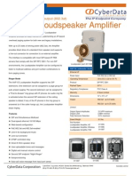 VoIP V2 Loudspeaker Amplifier