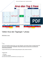 Vektor Arus Dan Tegangan 1 Phasa - Cecep Munawar Depok