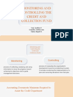 Monitoring of Credit and Collection Funds