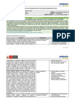 Planificador de Evaluacion Diagnotica