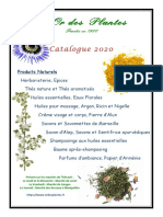 Catalogue or Des Plantes 2020