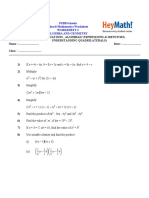 Class 8 Worksheet-2