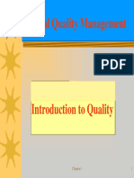 Introduction To Quality