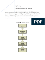 The Strategic Planning Process: Quickmba Strategy