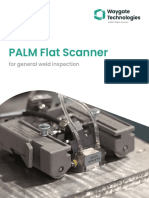 PALM Flat Scanner: For General Weld Inspection