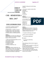 CS8451 Design and Analysis of Algorithms MCQ