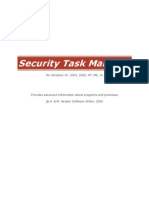 Security Task Manager: For Windows XP, 2003, 2000, NT, ME, 9x