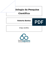 Artigo - Metodologia Da Pesquisa Cientifica