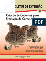 Criação de Codornas para A Produção de Carne e Ovos