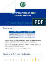 Fortification of Rice: A. P. State Civil Supplies Corporation Limited