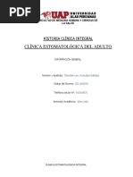 Historia Clinica Integral Del Adulto Actualizado