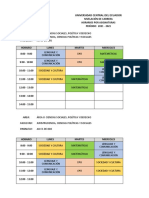 Horarios Nivelacion Derecho 2021-2021