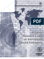 A Family Resource Guide On International Parental Kidnapping