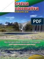 Revista Informativa Totora Oropesa 2015 - 2018