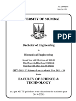 Biomedical Engg. Syllabus of S.E Sem III and Sem IV