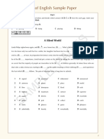 Pages: Reading & Use of English Sample Paper