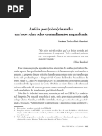 11 Mariana Todeschini Almeida Analise Por Videochamada Um Breve Relato Sobre Os Atendimentos Na Pandemia