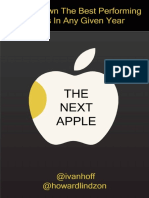 The Next Apple How To Own The Best Performing Stocks in Any Given Year by Ivaylo Ivanov - Howard Lind