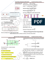 Electric Field of Parallel Plates