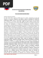 Acta de Investigación Penal-Inicio