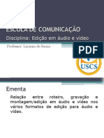 Aulas Edicao Audio e Video