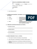 Examen Parcial I de Asignatura Turismo y Ecologia