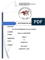 Actividad de Aprendizaje