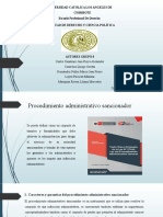 Exposición Procedimiento Administrativo Sancionador