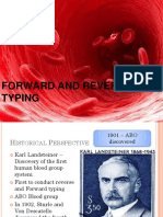 Forward and Reverse Typing