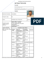 Acknowledgemnt Slip For Online Examination Form