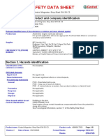 Safety Data Sheet: Section 1. Chemical Product and Company Identification