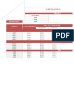 Plantilla de Presupuesto Web en EXCEL