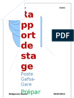 Rapport Du Stage