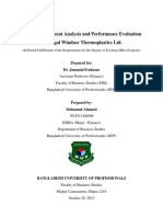 Financial Statement Analysis and Perform