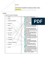 Assignment N° 1: Connected Speech: Assimilation-Coalescence - Elision - Liaison