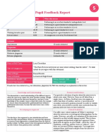 KS5 Programme - Pupil Feedback Report: (B14), Donald Hall Papers