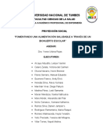 Informe Proyección Biohuerto 2019-II