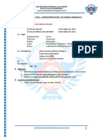 Informe #003-Upla - Laboratorio de Mec. de Fluidos E Hidraulica Datos Generales 1.1. Tema: 1.2. Fecha