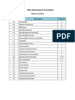 M03 Risk Assessment Procedure