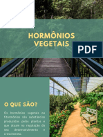 Trabalho Hormonios Vegetais