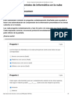 Examen - Aspectos Fundamentales de Informática en La Nube