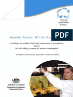 NAC Aquatic Animal Welfare Guidelines - Final Feb 05