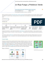 Guía de Pokémon Rojo Fuego y Pokémon Verde Hoja