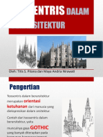 Teosentris Dalam Arsitektur 07 Mei 2021