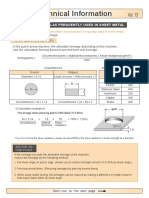 Technical Information: Tonnage Calculation