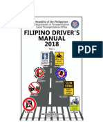 Filipino Driver'S Manual: Republic of The Philippines