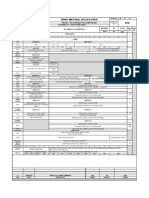 Piping Material Specification: Pipe Data