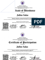 Effective Utilization of Multimedia Materials DepEd TV - Certificates