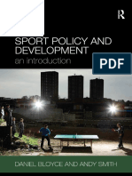 Sport Policy and Development