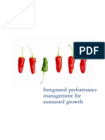 Integrated Performance Management For Sustained Growth